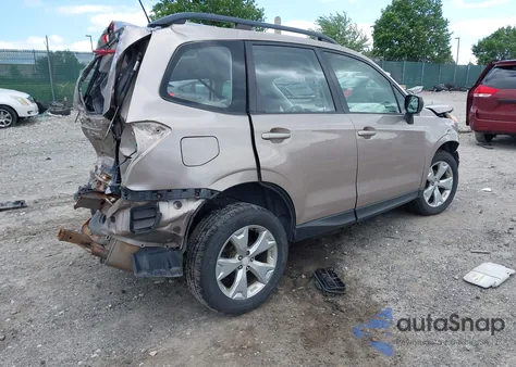 2015 Subaru Forester 2.5I из США, поврежденный, VIN JF2SJABCXFH519491